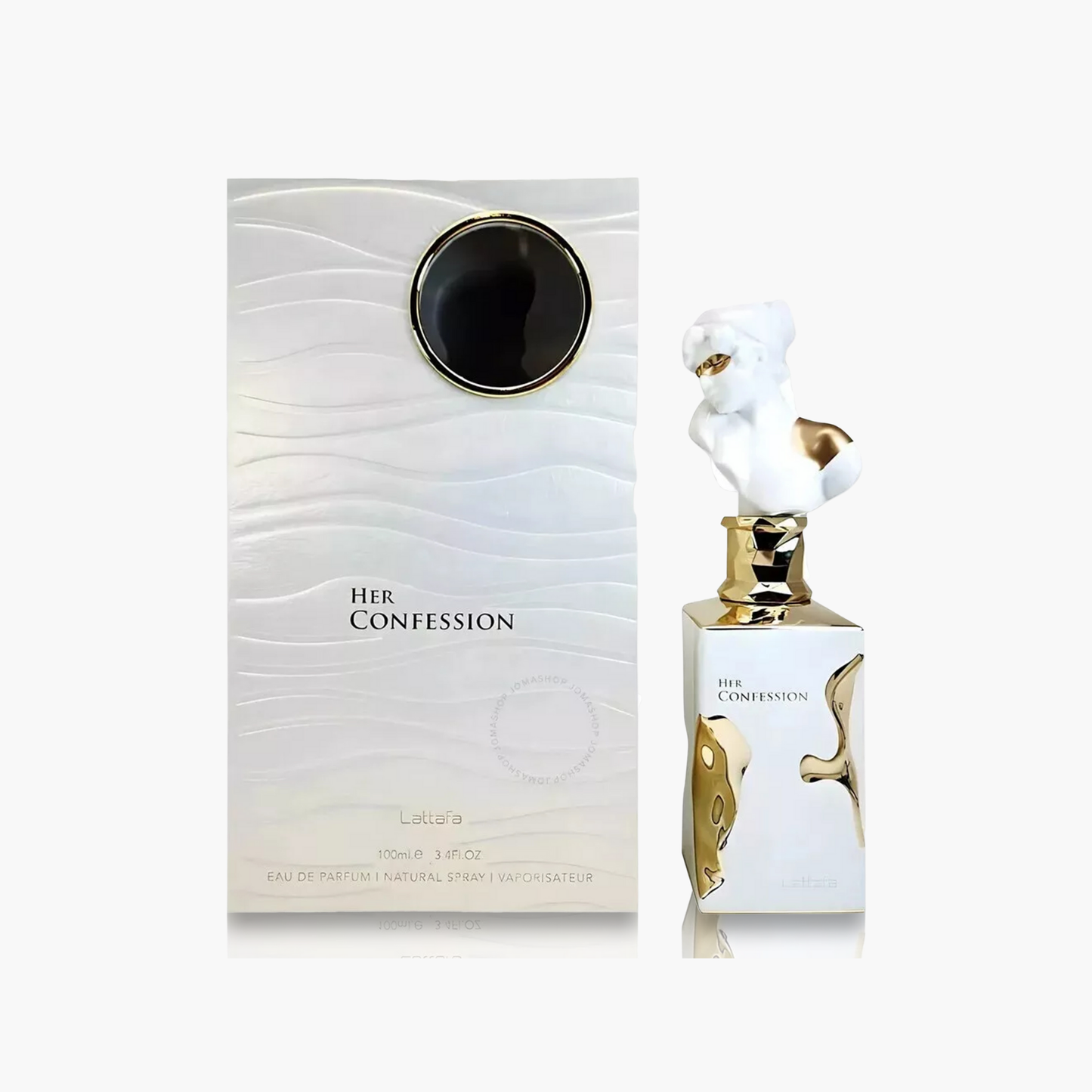 Lattafa Her Confession Unisex EDP Spray 3.4 oz