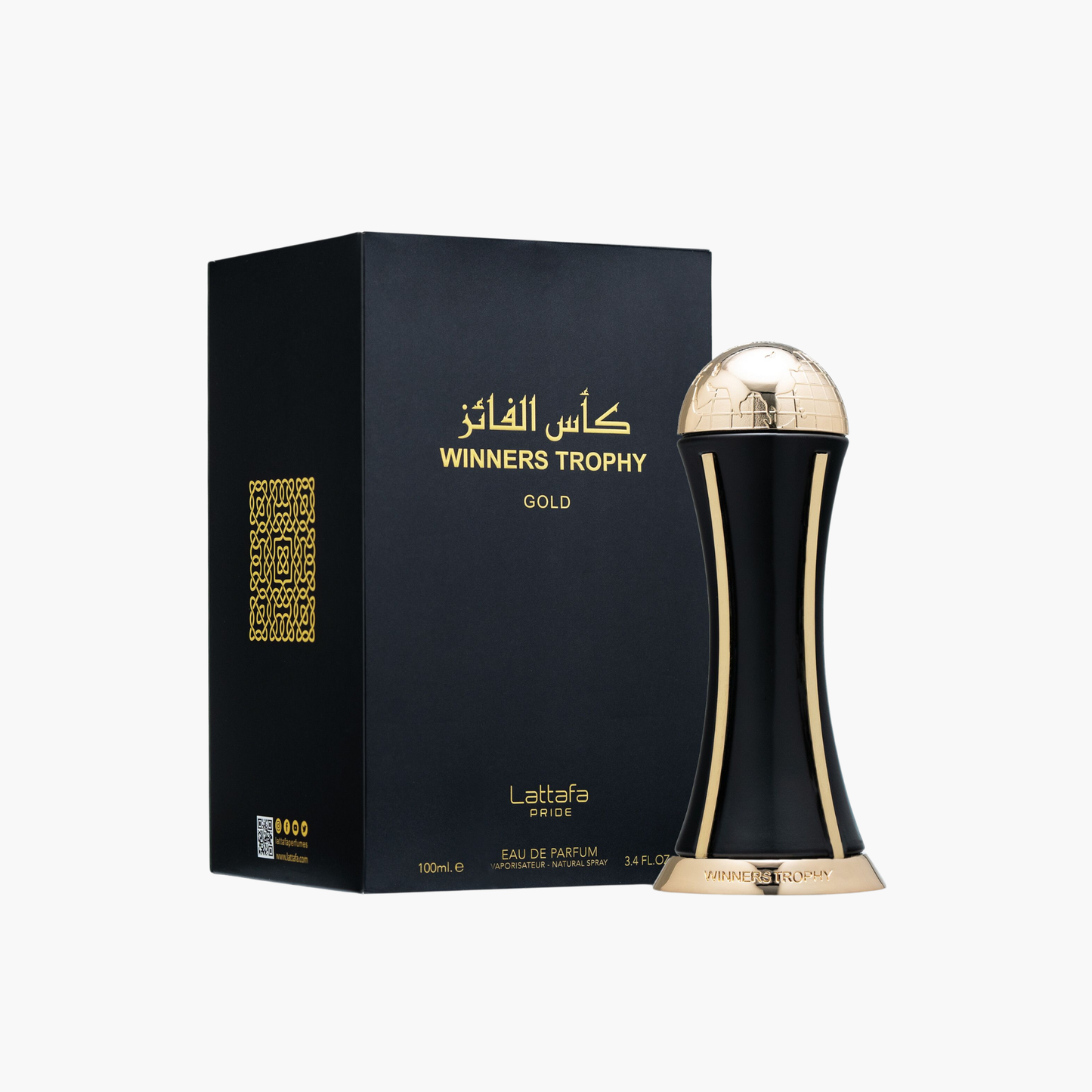 Lattafa Pride Winners Trophy Gold Unisex EDP Spray 3.4 oz
