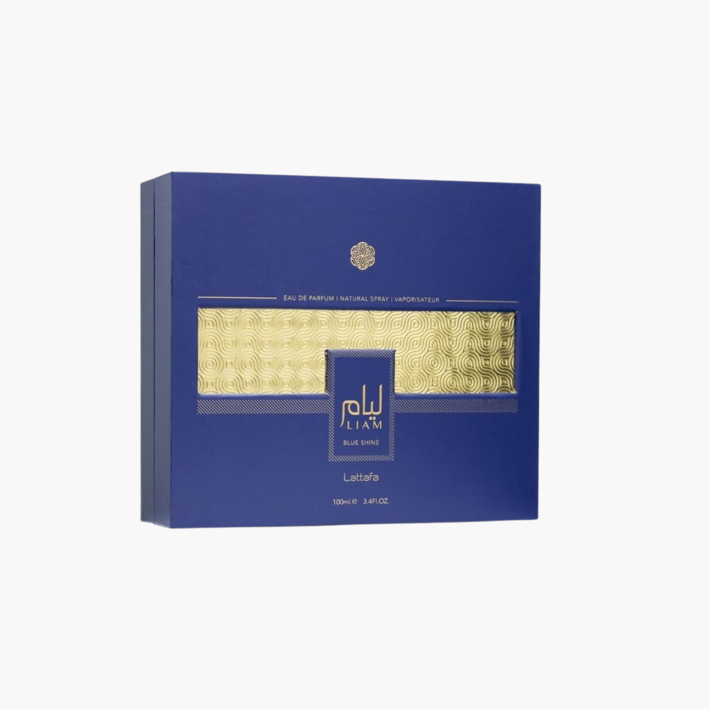 Lattafa Liam Blue Shine Unisex EDP Spray 3.4 oz