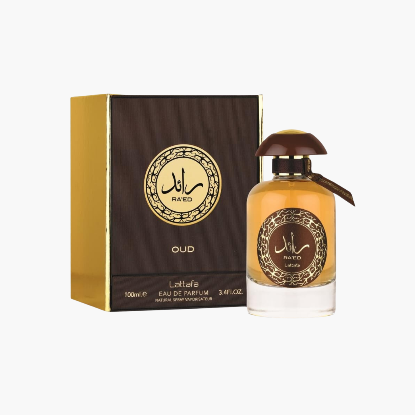 Lattafa Ra'ed Oud Unisex EDP Spray 3.4 oz