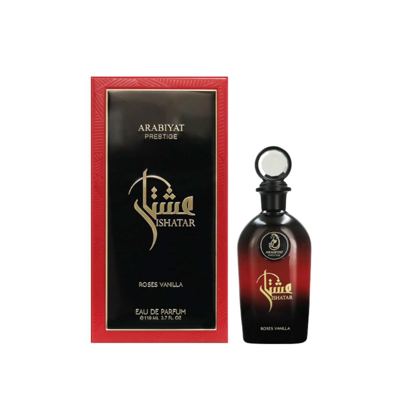 Arabiyat Prestige Ishatar Roses Vanilla By Unisex EDP Spray 3.0 oz