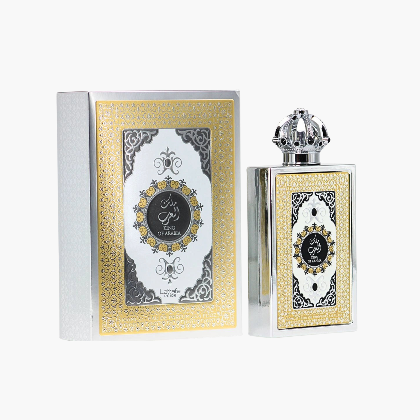 Lattafa Pride King Of Arabia Men EDP Spray 3.4 oz