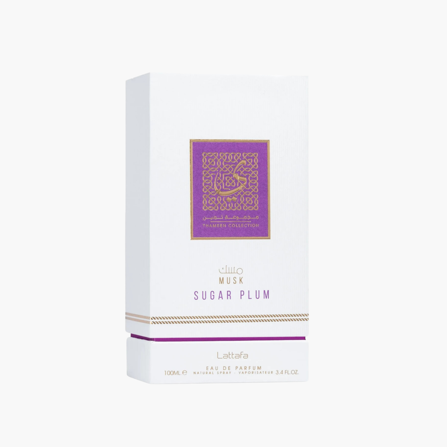 Lattafa Musk Sugar Plum Unisex EDP Spray 3.4 oz