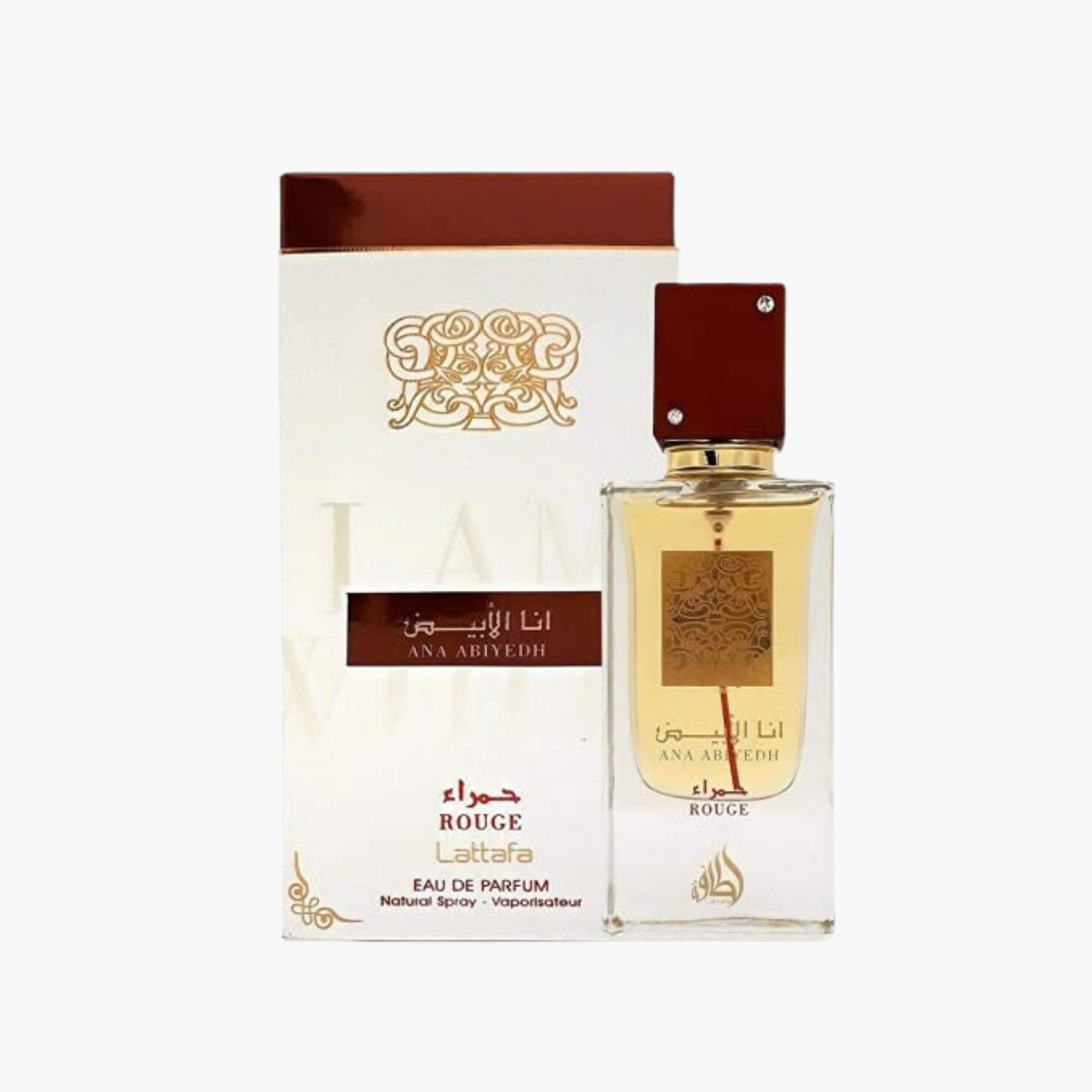 Lattafa Ana Abiyedh Rouge Unisex EDP Spray 2.0 oz