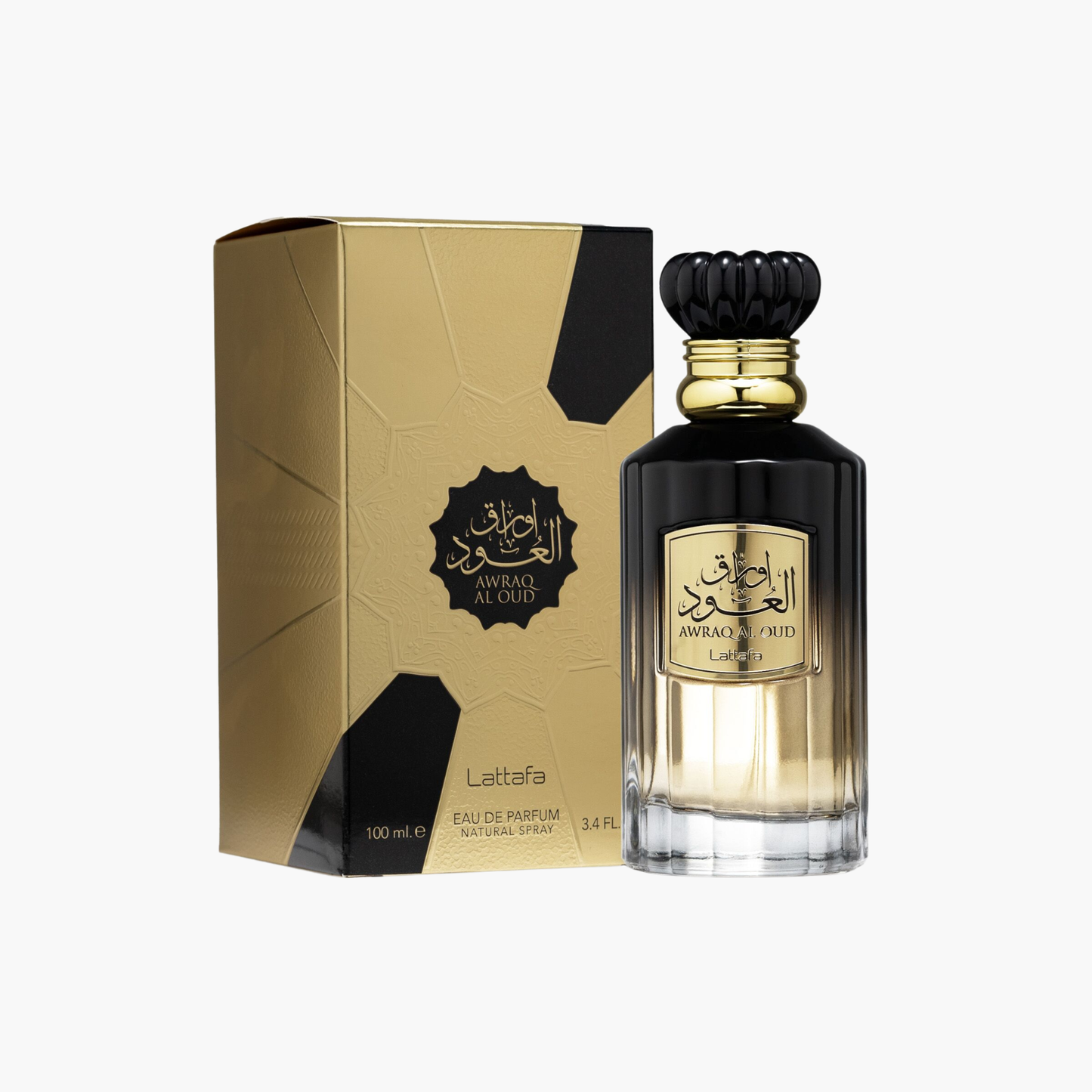 Lattafa Awraq Al Oud Unisex EDP Spray 3.4 oz