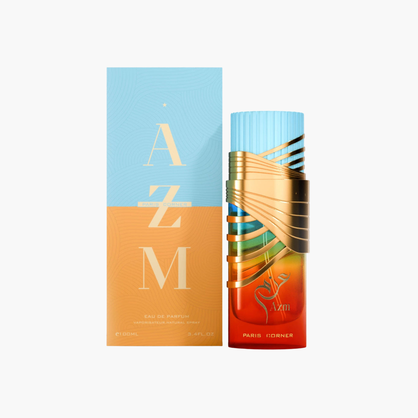 Paris Corner Azm Eau De Parfum 3.4 oz