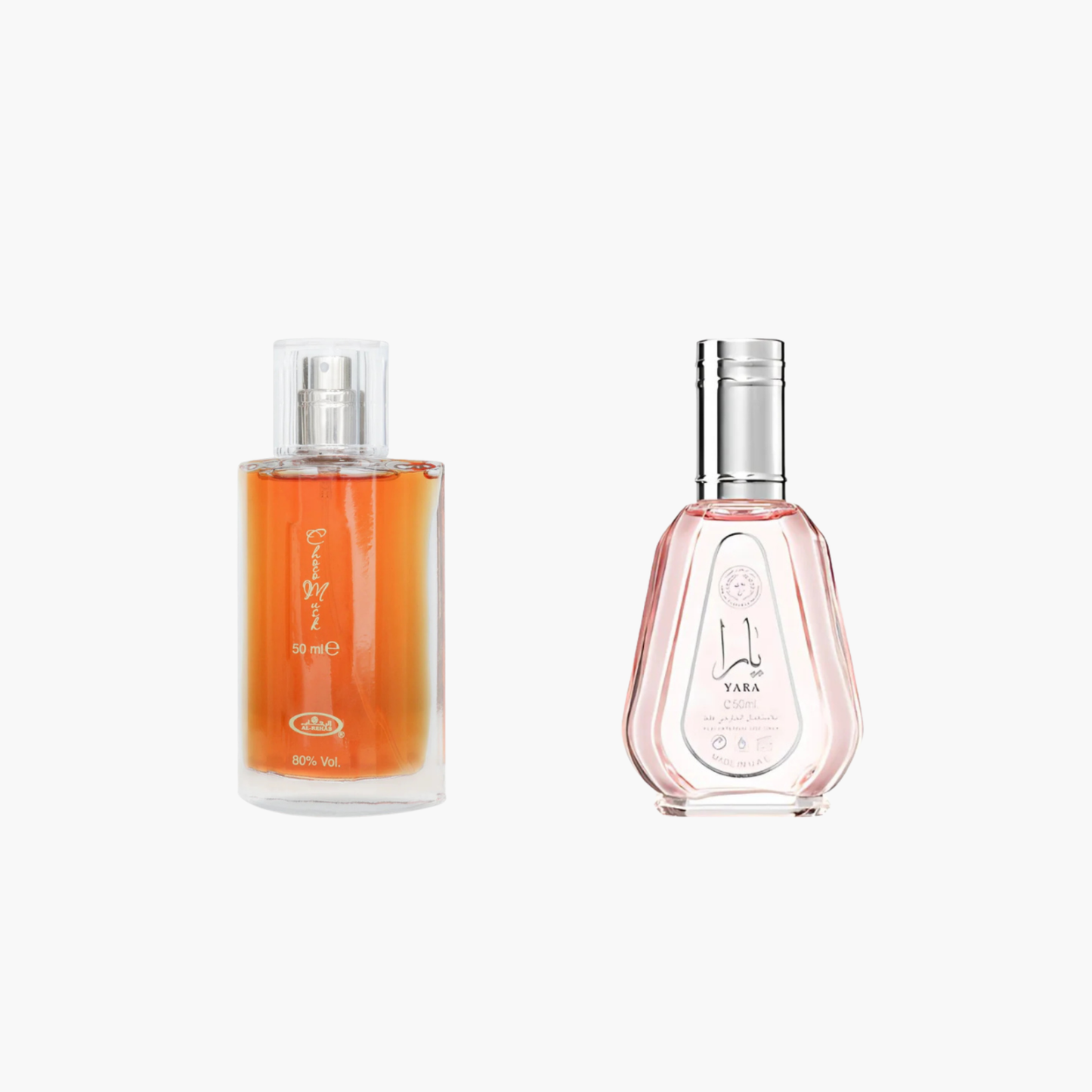 Al Rehab Choco Musk + Lattafa Yara Eau de Parfum