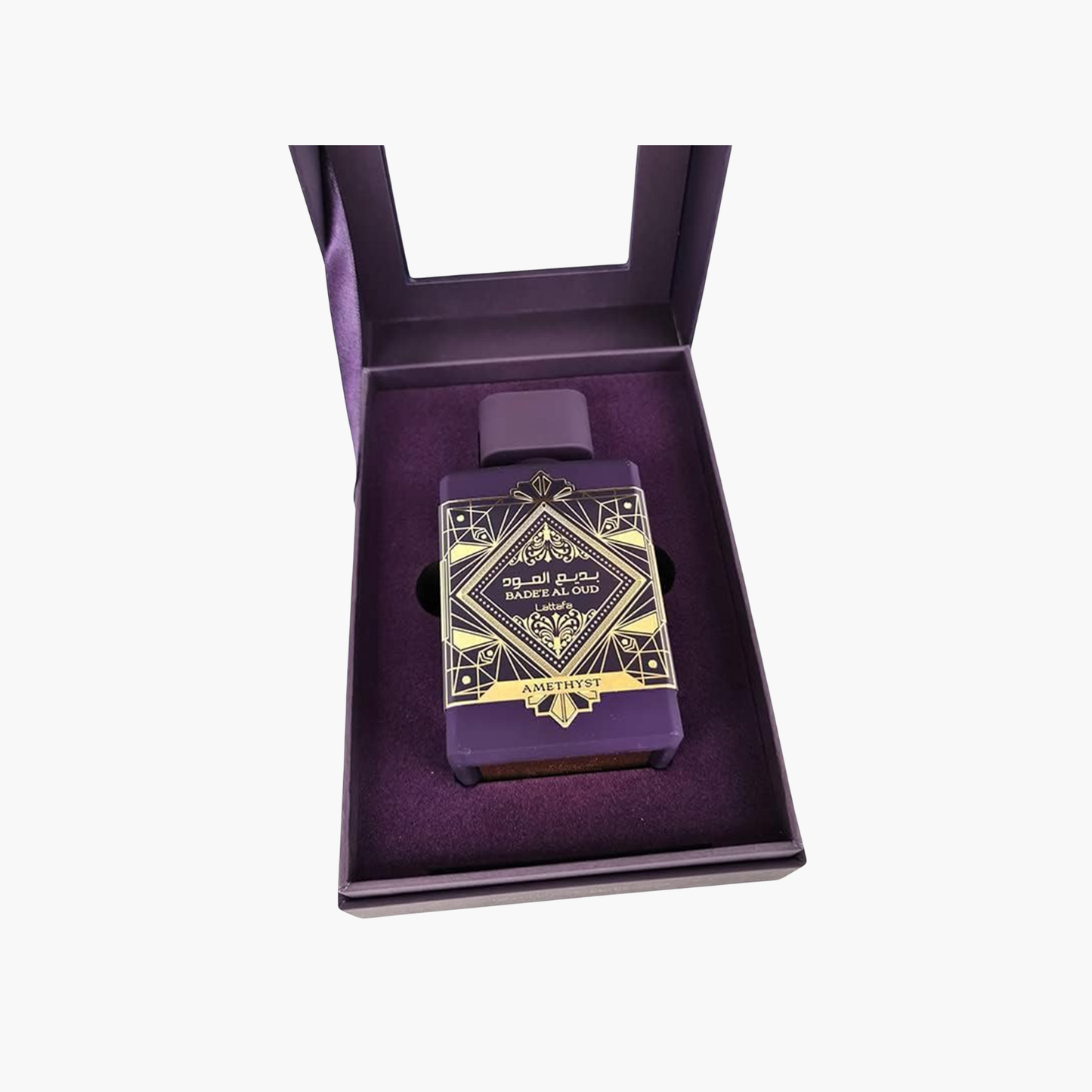 Lattafa Bade'e Al Oud Amethyst Unisex EDP Spray 3.4 oz