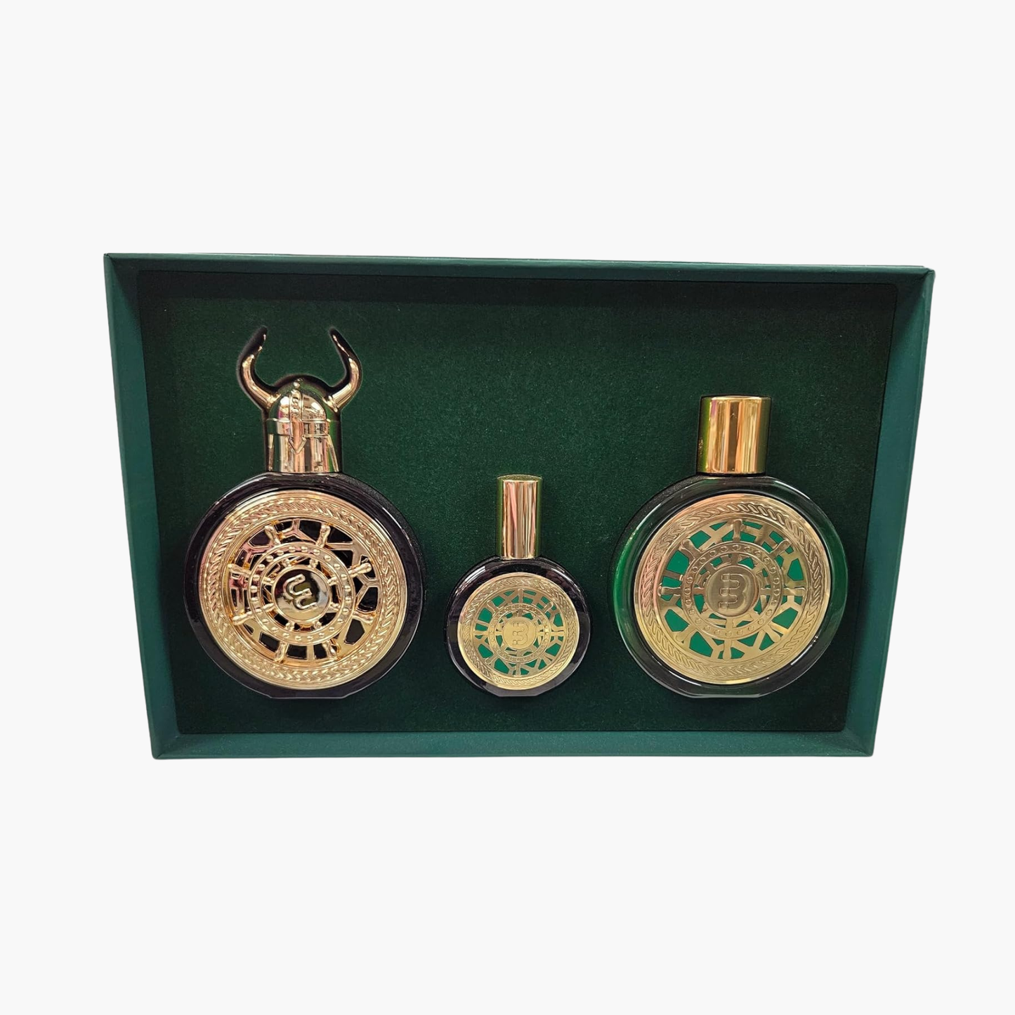 Bharara Viking Dubai Men EDP Spray 3.4 oz Gift Set