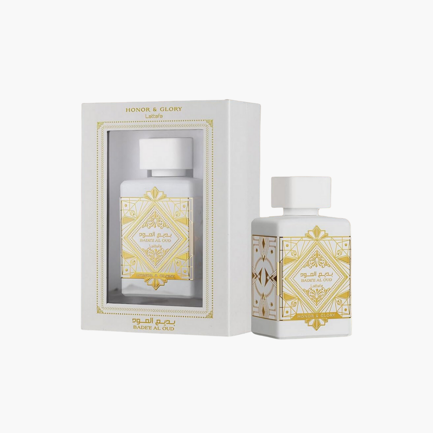 Lattafa Bade'e Al Oud Honor & Glory Eau De Parfum 3.4 oz