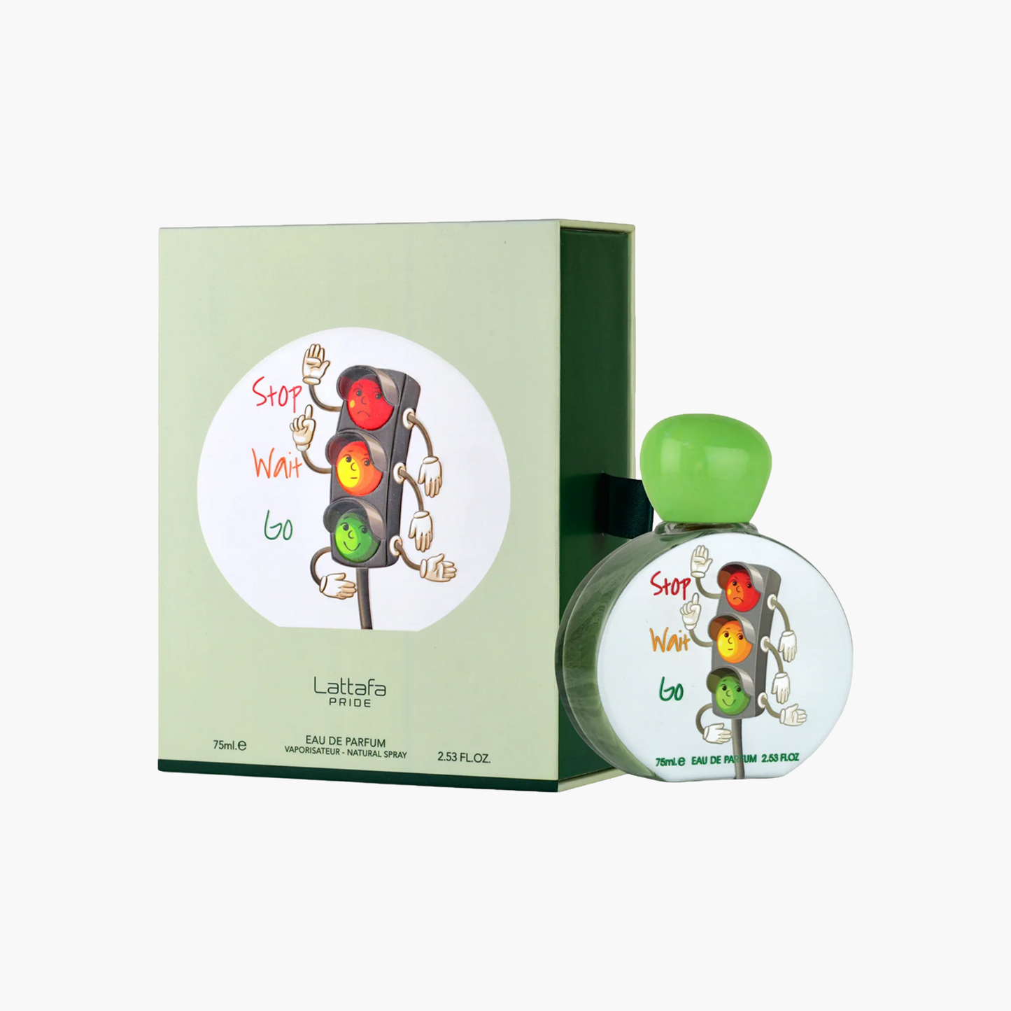 Lattafa Stop Wait Go Eau De Parfum 3.4 oz