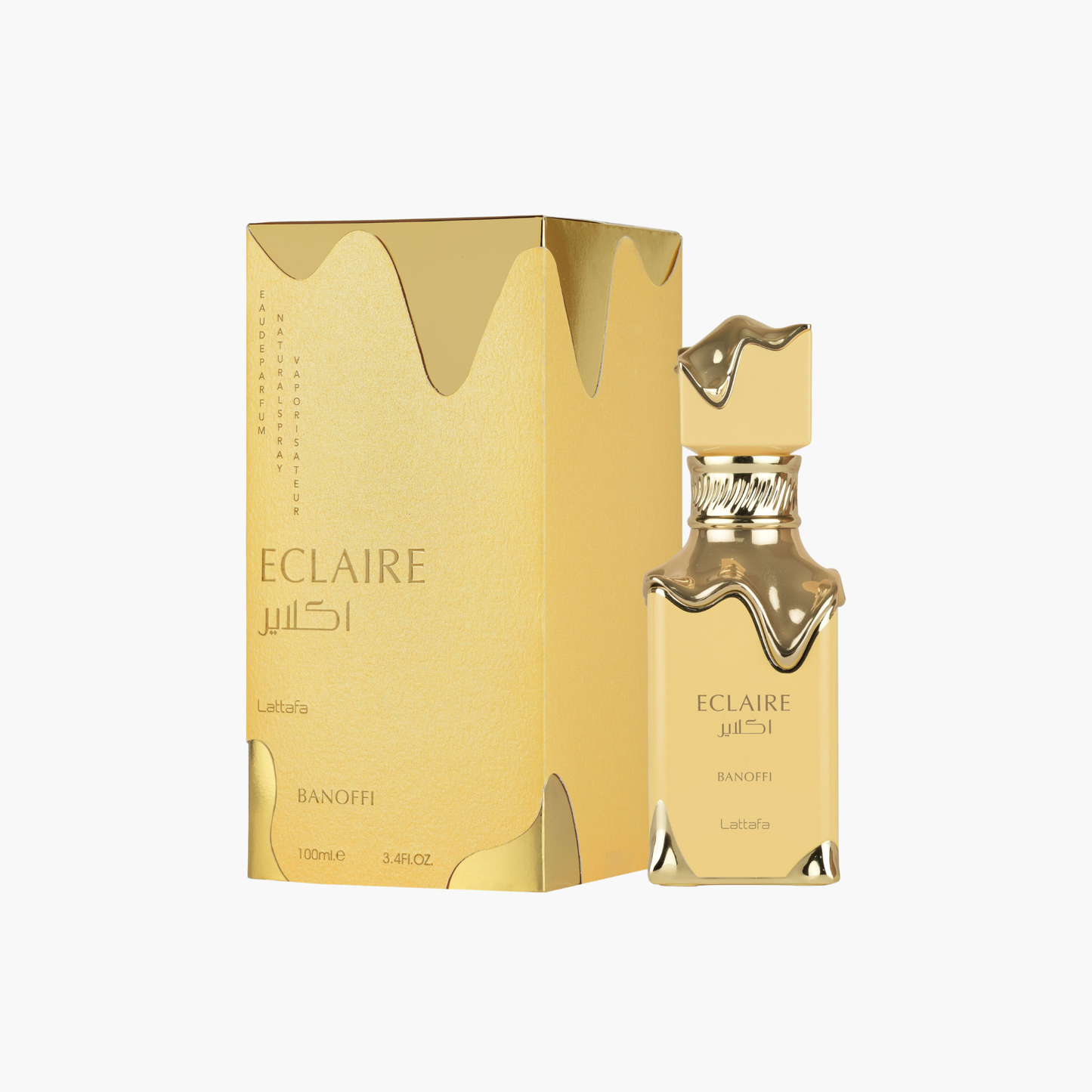 Lattafa Eclaire Banoffi Eau De Parfum 3.4 oz