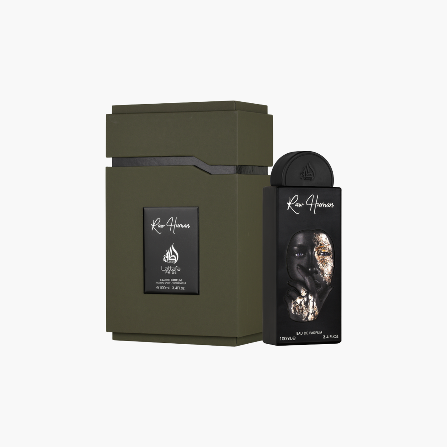 Lattafa Raw Human Eau De Parfum Spray 3.4 oz