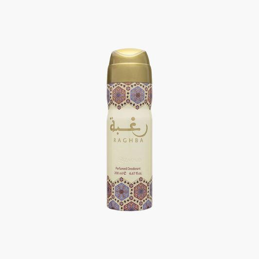 Lattafa Raghba Unisex Deodorant Spray 200ml