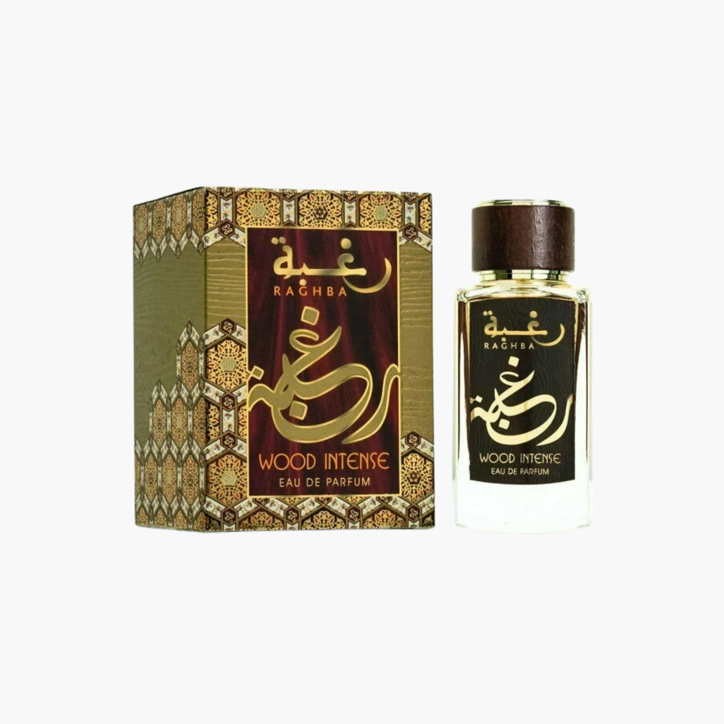 Lattafa Raghba Wood Intense Unisex EDP Spray 3.4 oz