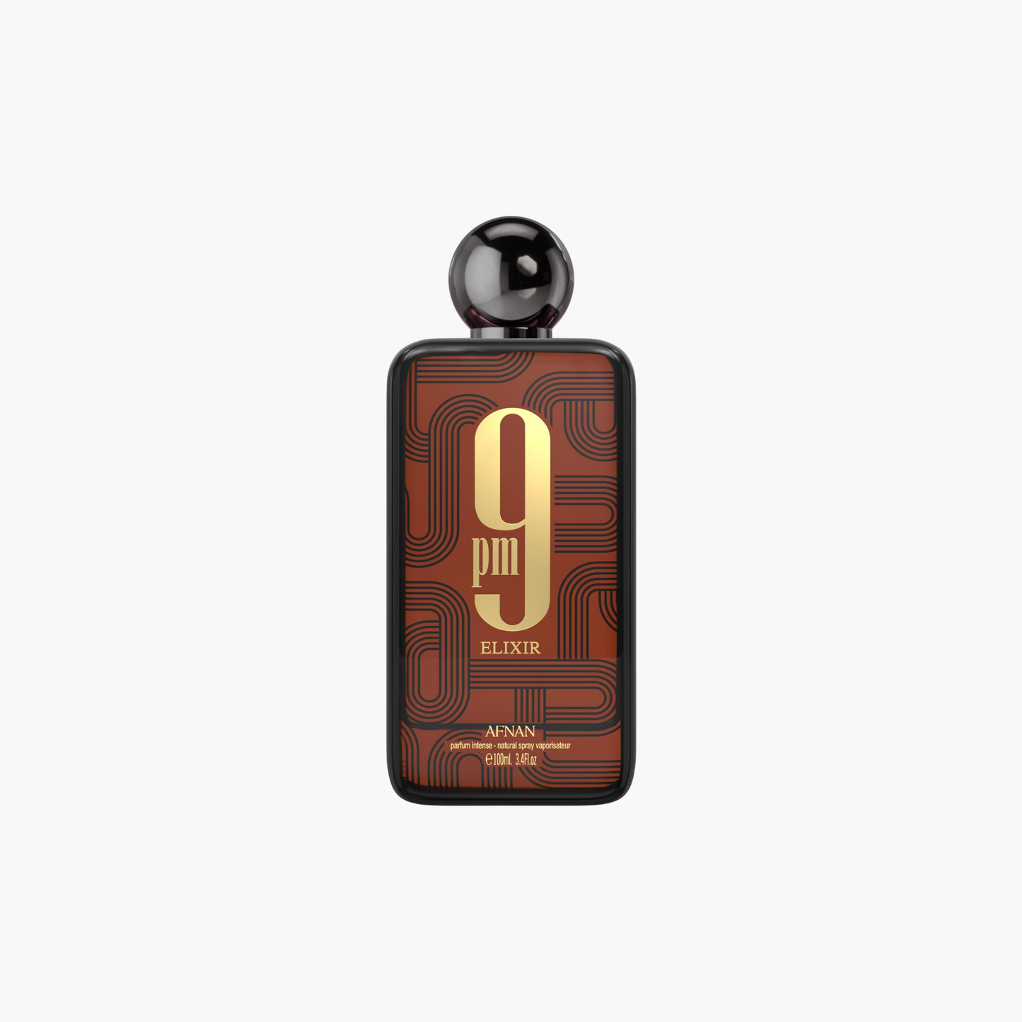 Afnan 9 PM Elixir Unisex Extrait De Parfum 3.4 oz