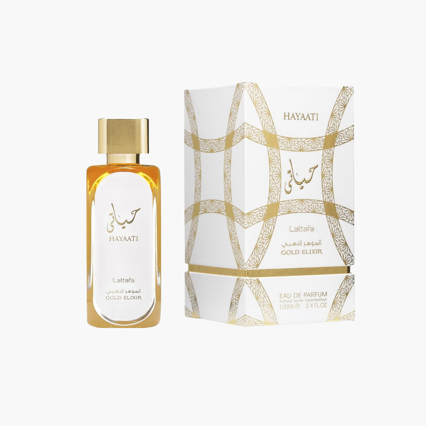 Lattafa Hayaati Gold Elixir Unisex EDP Spray 3.4 oz