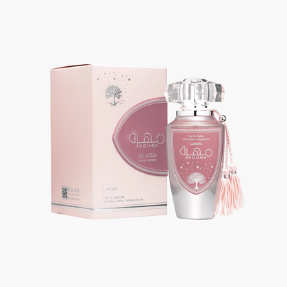 Lattafa Mohra Silky Rose Women EDP Spray 3.4 oz
