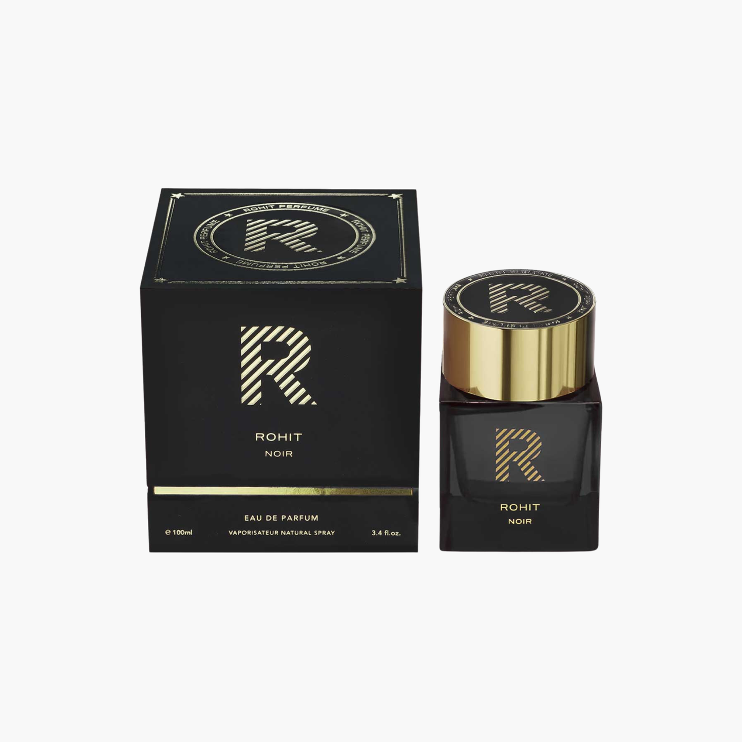 Bharara Rohit Noir Men EDP Spray 3.4 oz