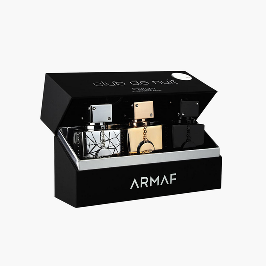Armaf Club De Nuit Men 3-Piece Gift Set (Intense Man + Sillage + Milestone) 3.6 oz