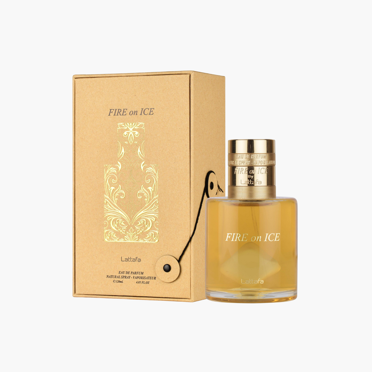 Lattafa Fire On Ice Eau De Parfum 3.4 oz