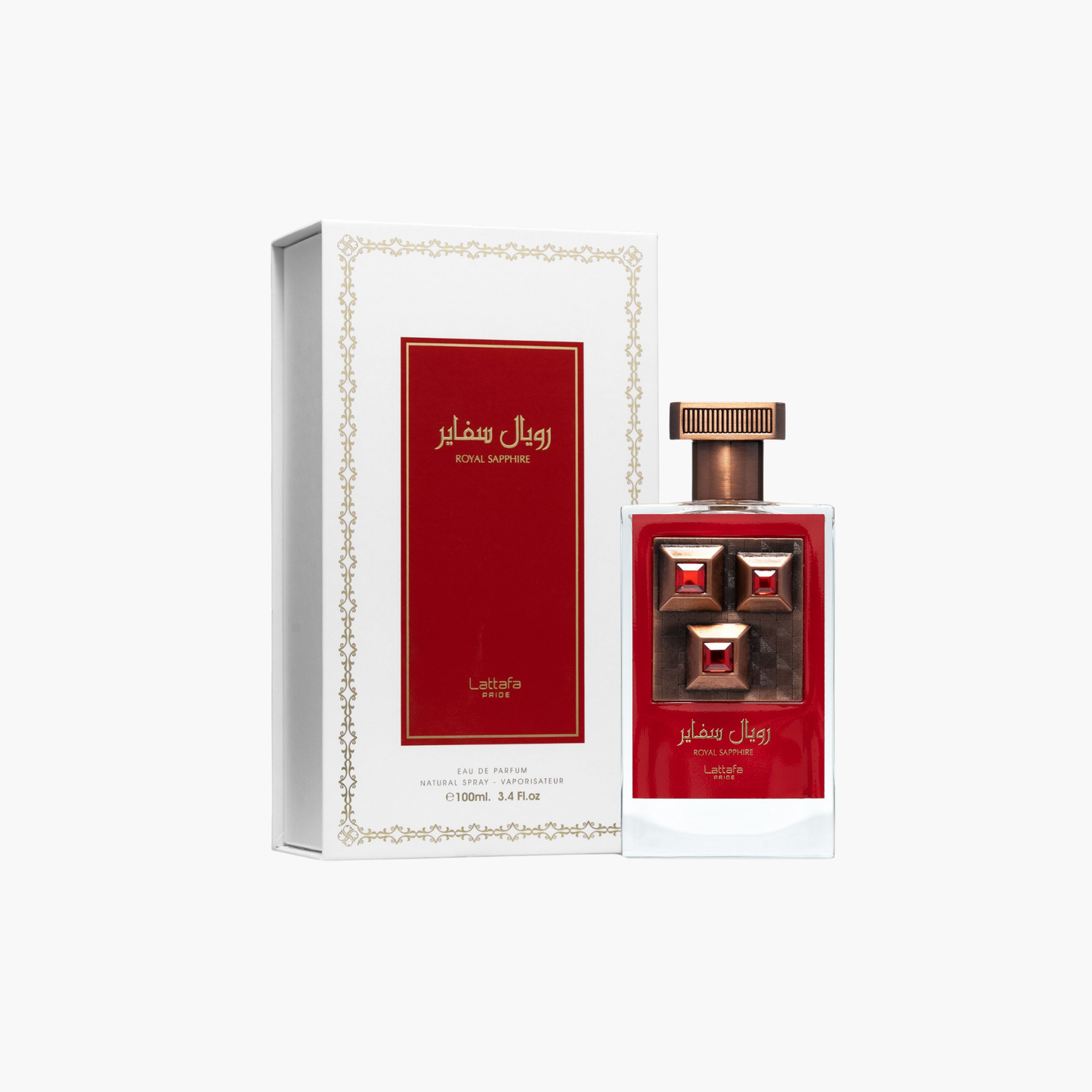 Lattafa Royal Sapphire Eau De Parfum 3.4 oz