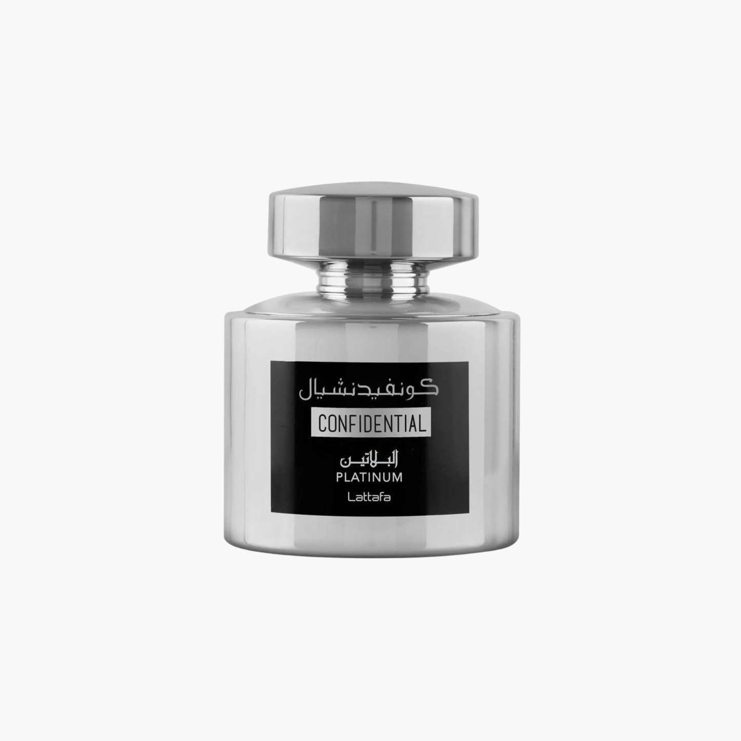 Lattafa Confidential Platinum Eau De Parfum 3.4 oz