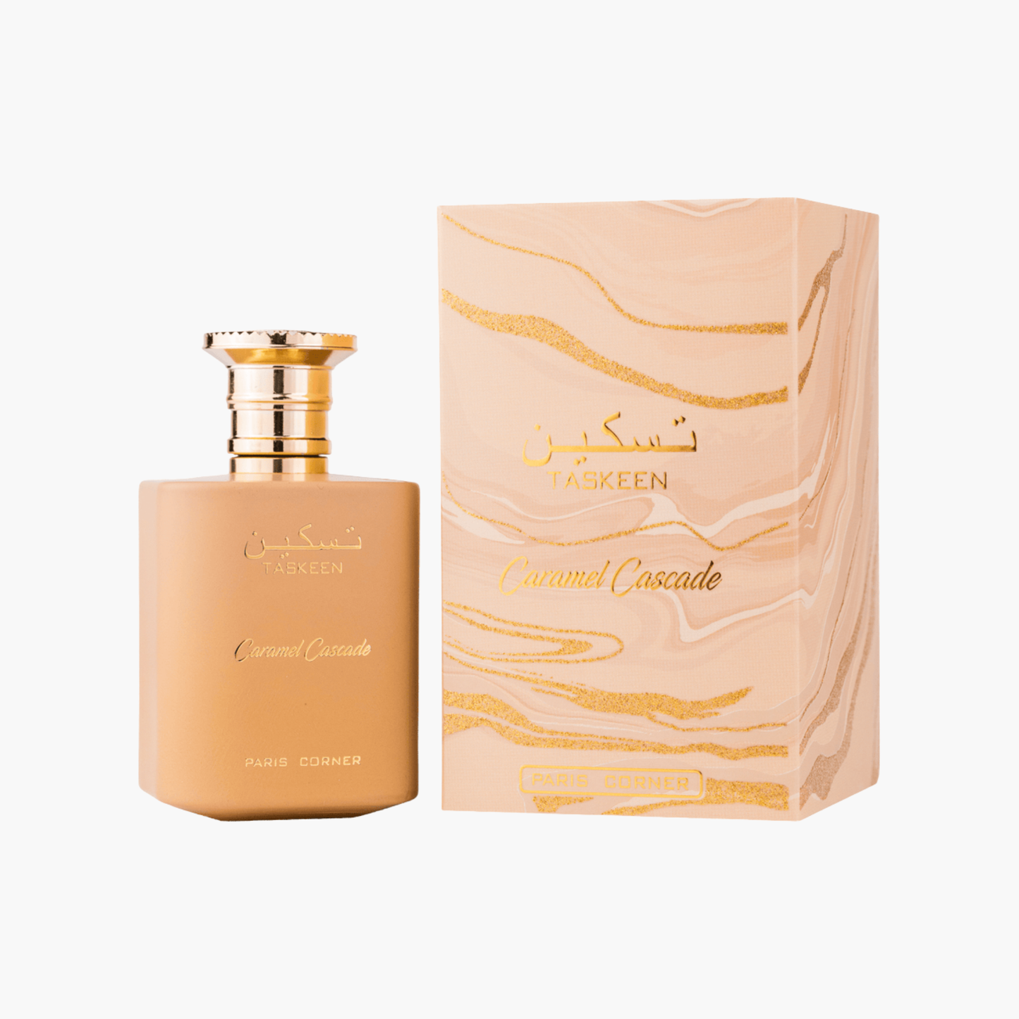 Paris Corner Taskeen Caramel Cascade Eau De Parfum 3.4 oz