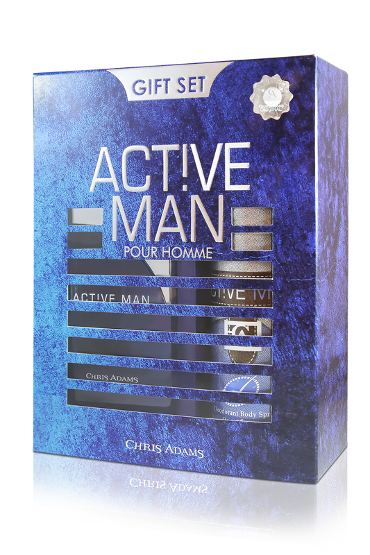 Chris Adams Active Man Gift Set
