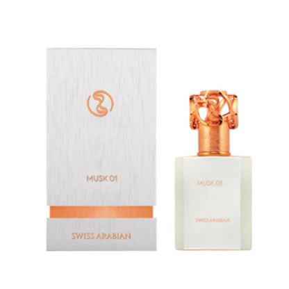 Swiss Arabian Unisex Musk 01 Unisex EDP Spray 1.69 oz