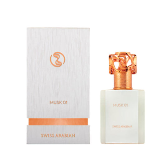 Swiss Arabian Unisex Musk 01 Unisex EDP Spray 1.69 oz