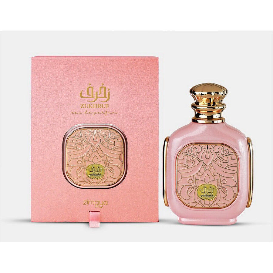 Zimaya Zukhruf Pink Women  EDP Spray 3.0 oz
